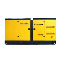 Generator insonorizat Stager YDY220S3 diesel trifazat 176kW, 289A, 1500rpm picture - 1