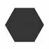Gresie glazurata hexagonala neagra Kerama Marazzi Buranelli Black - 1