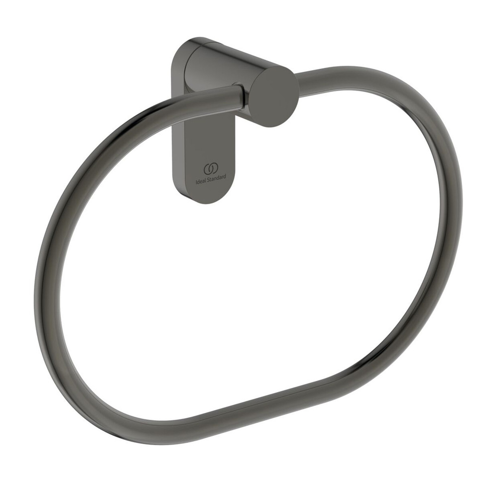 Inel portprosop oval Ideal Standard Atelier Conca gri Magnetic Grey Accesorii
