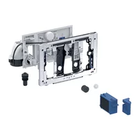 Kit Geberit DuoFresh cu declansare automata cromat pentru rezervor incastrat Sigma 12 cm
