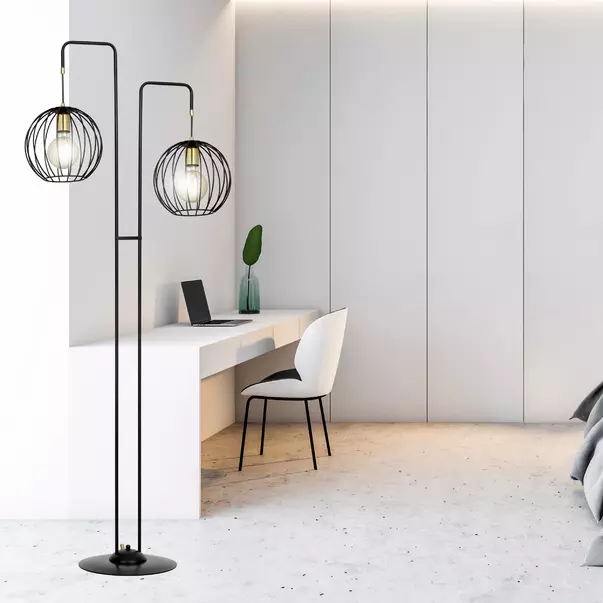 Lampadar Emibig Albio LP2 negru
