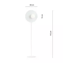 Lampadar Emibig Oslo LP alb/opal picture - 4