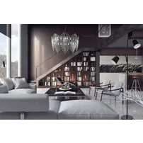 Lampadar Rea APP924-2F finisaj negru mat picture - 3