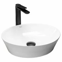 Lavoar alb pe blat Rea Saga 41 cm