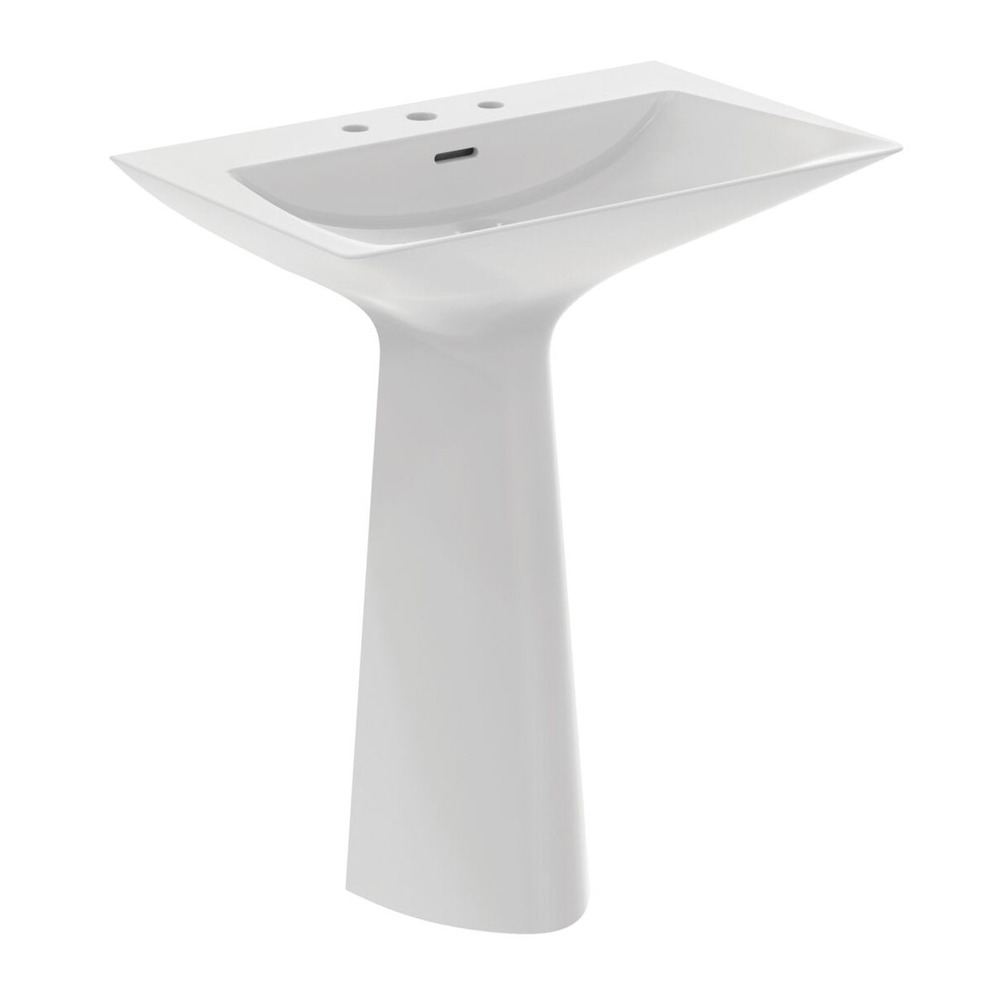 Lavoar freestanding Ideal Standard Atelier Tipo-Z alb mat 74 cm cu 3 orificii baterie