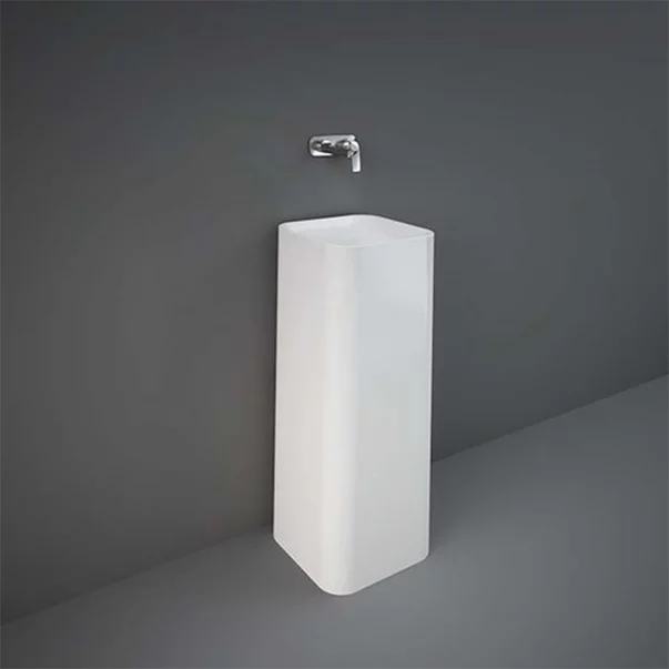 Lavoar freestanding Rak Ceramics Petit patrat 36 cm alb picture - 2