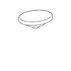 Lavoar incastrat Geberit Variform 50 cm fara orificiu preaplin oval picture - 3