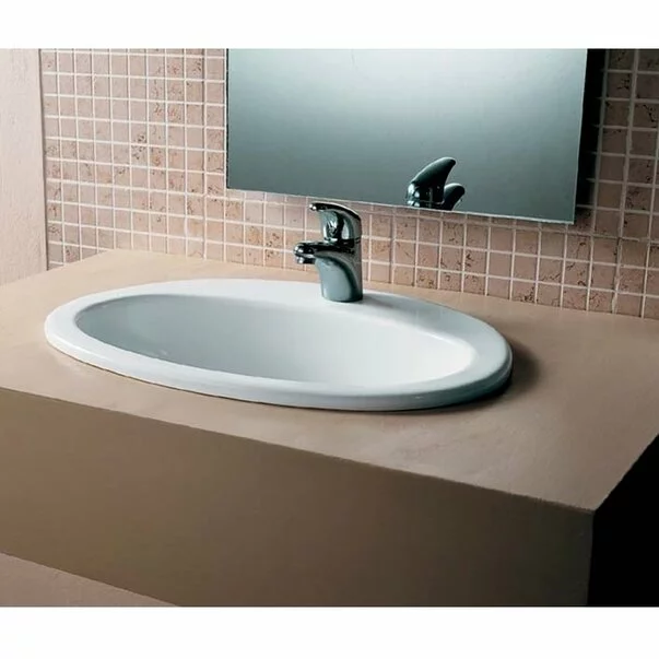 Lavoar incastrat Villeroy&Boch O.Novo 56 cm fara preplin picture - 4