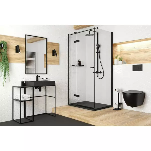 Lavoar pe blat Deante Correo negru-mat 40x60cm picture - 8