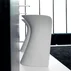 Lavoar freestanding Fluminia Superbe alb 56 cm picture - 2
