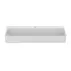 Lavoar suspendat Ideal Standard Atelier Conca 100 cm alb lucios cu orificiu baterie picture - 9