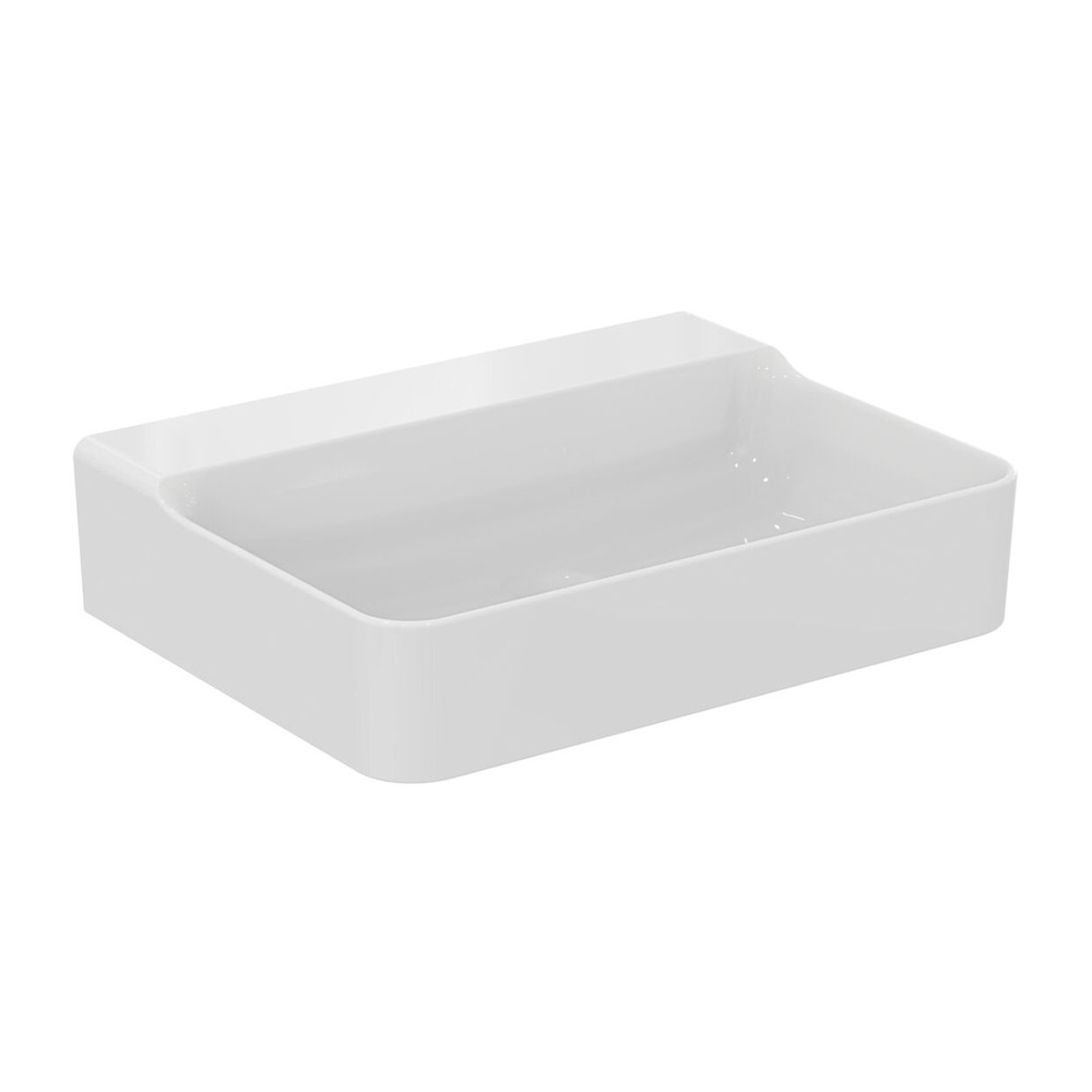 Lavoar pe blat Ideal Standard Atelier Conca 60 cm alb lucios Lavoar pe blat Ideal Standard Atelier Conca 60 cm alb lucios