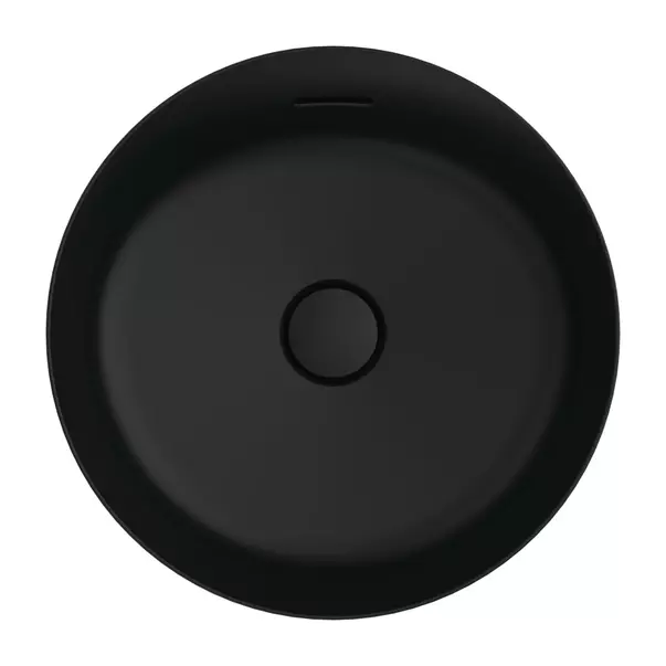 Lavoar pe blat Ideal Standard Atelier Ipalyss 40 cm negru mat cu preaplin picture - 4