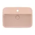 Lavoar pe blat Ideal Standard Atelier Ipalyss Nude 55 cm roz cu orificiu baterie picture - 5