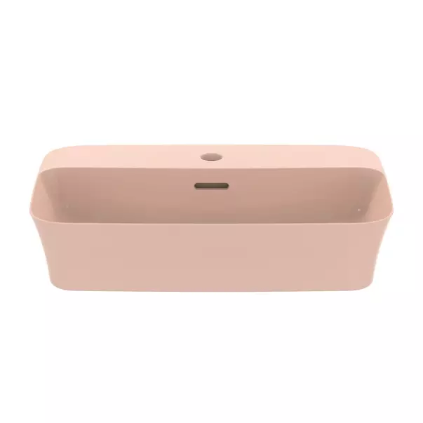 Lavoar pe blat Ideal Standard Atelier Ipalyss Nude 55 cm roz cu orificiu baterie picture - 6