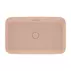 Lavoar pe blat Ideal Standard Atelier Ipalyss Nude 65 cm roz cu preaplin picture - 6