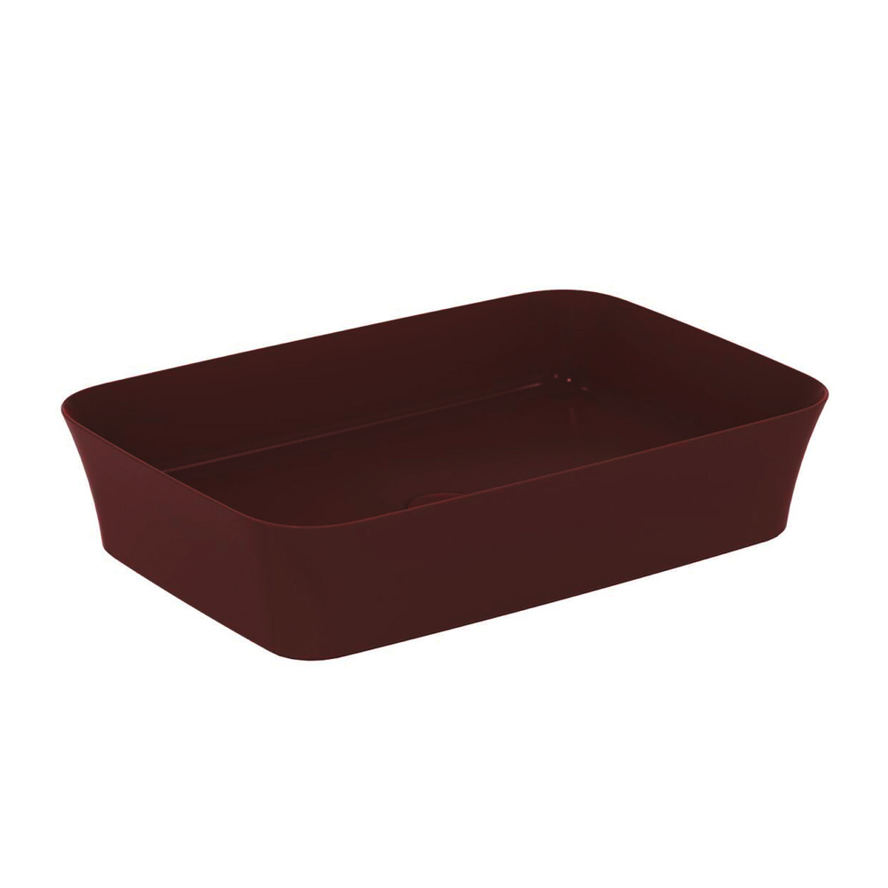 Lavoar pe blat Ideal Standard Atelier Ipalyss Pomegranate 55 cm rosu bordo