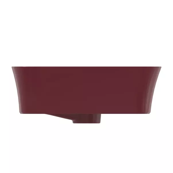 Lavoar pe blat Ideal Standard Atelier Ipalyss Pomegranate 55 cm rosu bordo cu preaplin picture - 6