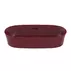 Lavoar pe blat Ideal Standard Atelier Ipalyss Pomegranate 60 cm rosu bordo cu preaplin picture - 6