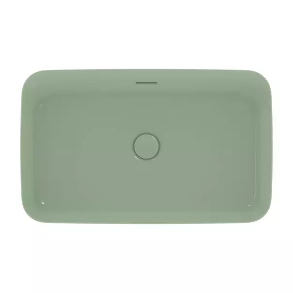 Lavoar pe blat Ideal Standard Atelier Ipalyss Sage 65 cm verde cu preaplin picture - 7
