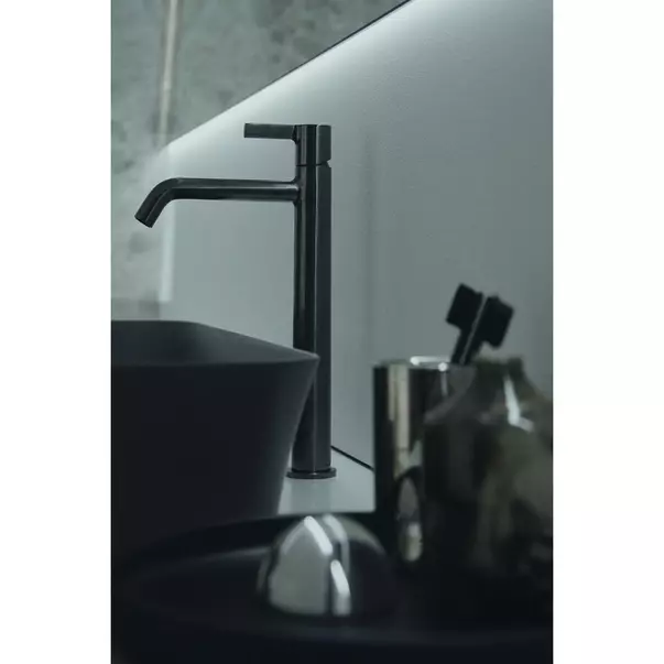 Lavoar pe blat Ideal Standard Atelier Ipalyss Slate Grey 65 cm gri cu preaplin picture - 3