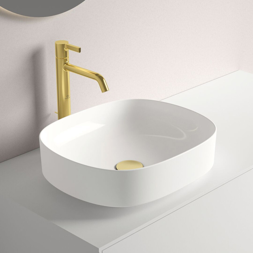 Lavoar pe blat Ideal Standard Atelier Linda-X alb lucios 45 cm Ideal Standard