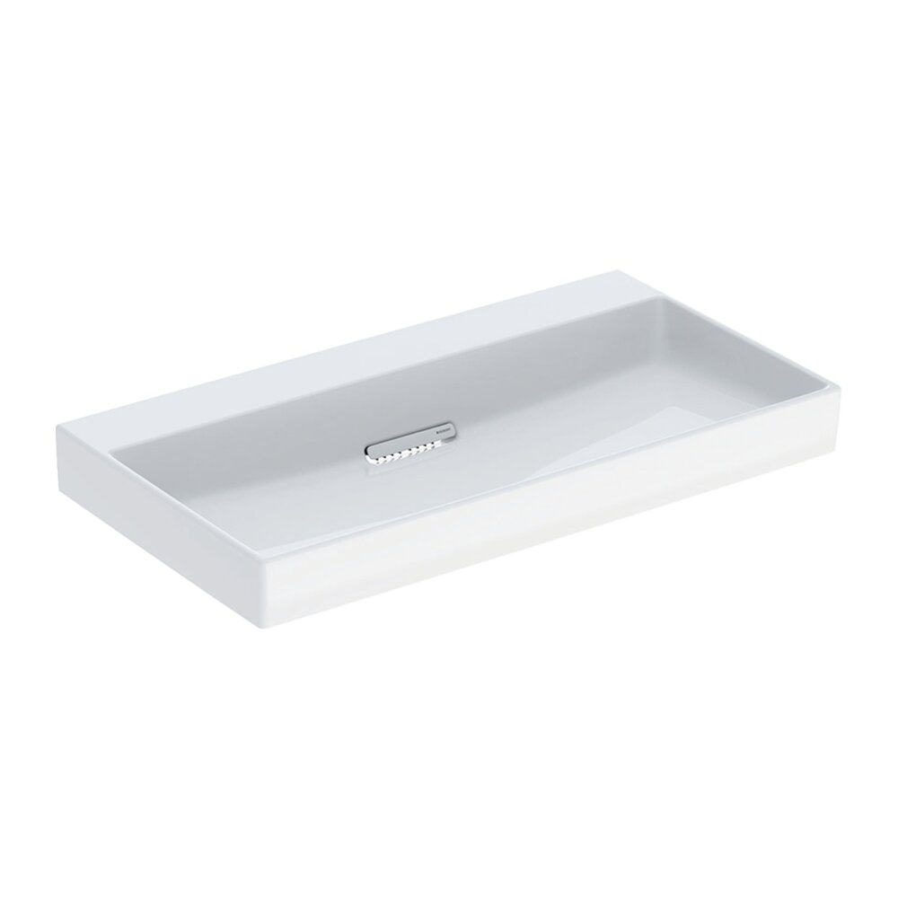 Lavoar pe mobilier Geberit One cu scurgere speciala 90 cm alb