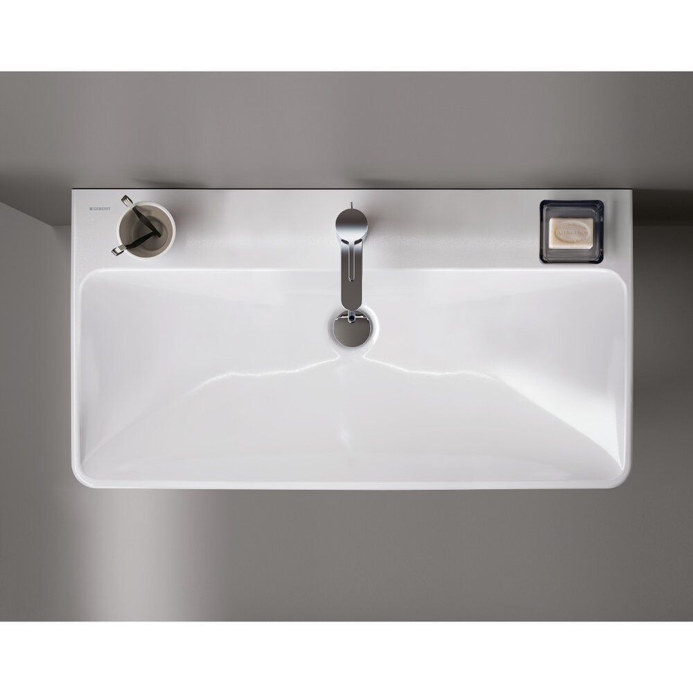 Lavoar pe mobilier Geberit Smyle Square 60 cm