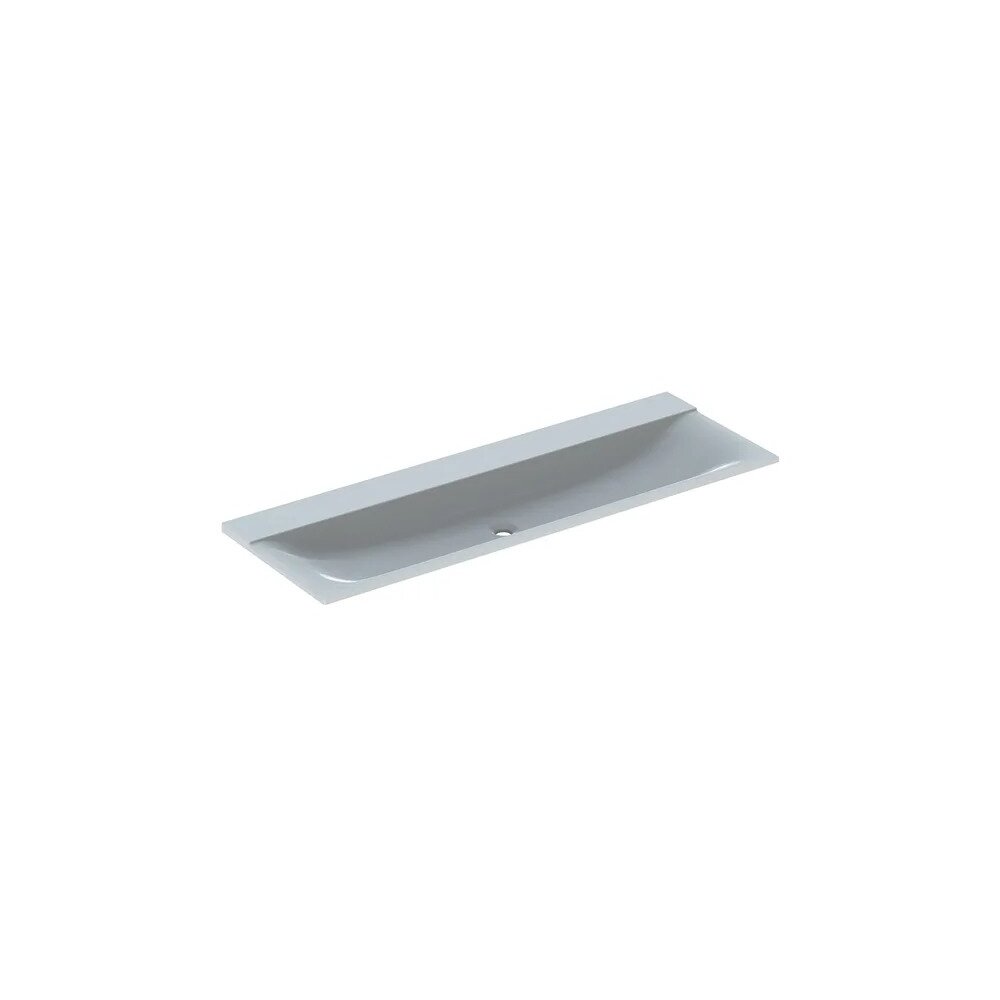 Lavoar pe mobilier Geberit Xeno2 fara orificiu baterie140 cm alb