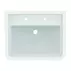 Lavoar pe mobilier Ideal Standard Atelier Calla alb lucios 67 cm cu 2 orificii baterie picture - 6