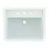 Lavoar pe mobilier Ideal Standard Atelier Calla alb lucios 67 cm cu 3 orificii baterie picture - 10