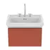 Lavoar pe mobilier Ideal Standard Atelier Calla alb lucios 67 cm cu 3 orificii baterie picture - 7