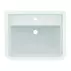 Lavoar pe mobilier Ideal Standard Atelier Calla alb lucios 67 cm cu orificiu baterie si preaplin picture - 11