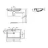 Lavoar pe mobilier Ideal Standard Atelier Calla alb lucios 87 cm cu 3 orificii baterie picture - 12