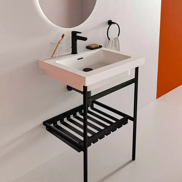 Lavoar pe mobilier Ideal Standard Atelier Extra alb lucios 61 cm picture - 5