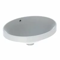 Lavoar semiincastrat Geberit Variform oval cu preaplin 50x40 cm
