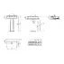 Lavoar suspendat Ideal Standard Atelier Conca 50 cm alb lucios cu orificiu preaplin picture - 12