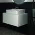 Lavoar suspendat Ideal Standard Atelier Conca 60 cm alb mat cu orificiu baterie si preaplin picture - 5