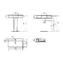 Lavoar suspendat Ideal Standard Atelier Conca 80 cm alb lucios picture - 12