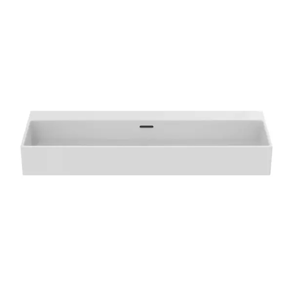 Lavoar suspendat Ideal Standard Atelier Extra alb lucios 100 cm cu orificiu preaplin picture - 11