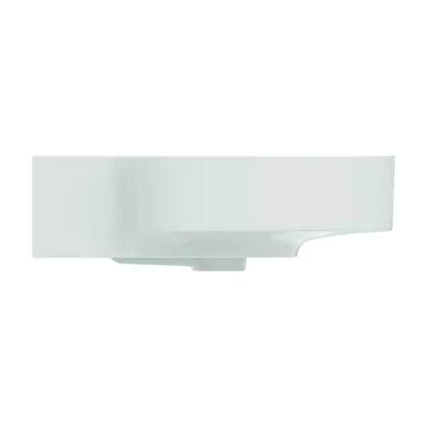 Lavoar suspendat Ideal Standard Atelier Linda-X 50 cm alb lucios cu orificiu baterie si preaplin picture - 11