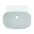 Lavoar suspendat Ideal Standard Atelier Linda-X 60 cm alb mat cu orificiu baterie si preaplin picture - 8