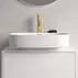 Lavoar suspendat Ideal Standard Atelier Linda-X cu orificiu baterie si preaplin 50 cm alb lucios picture - 8