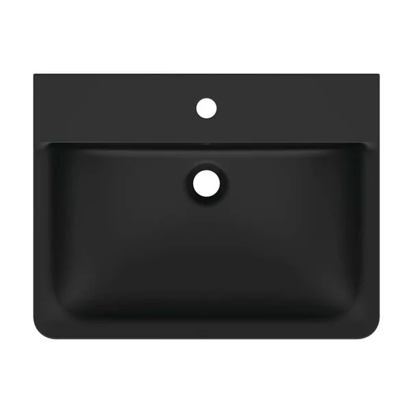 Lavoar suspendat Ideal Standard Connect Air Cube 60x46 cm negru mat picture - 5