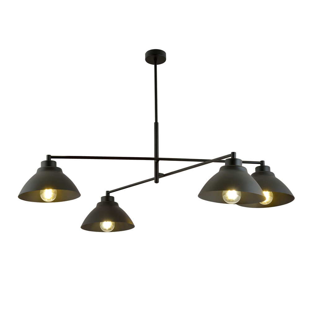 Lustra Emibig Maverick 4 negru