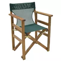 Set de gradina Pakoworld Retto lemn masiv de chiparos 3 piese verde