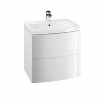 Dulap suspendat pentru lavoar Cersanit Easy mdf alb 69 cm