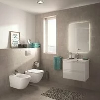 Dulap suspendat pentru lavoar Ideal Standard Tesi mdf alb 60 cm picture - 3