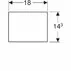 Modul de sertar Geberit Variform divizare H inaltime 10 cm picture - 5