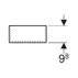 Modul de sertar Geberit Xeno2 divizare H inaltime 10 cm gri picture - 3